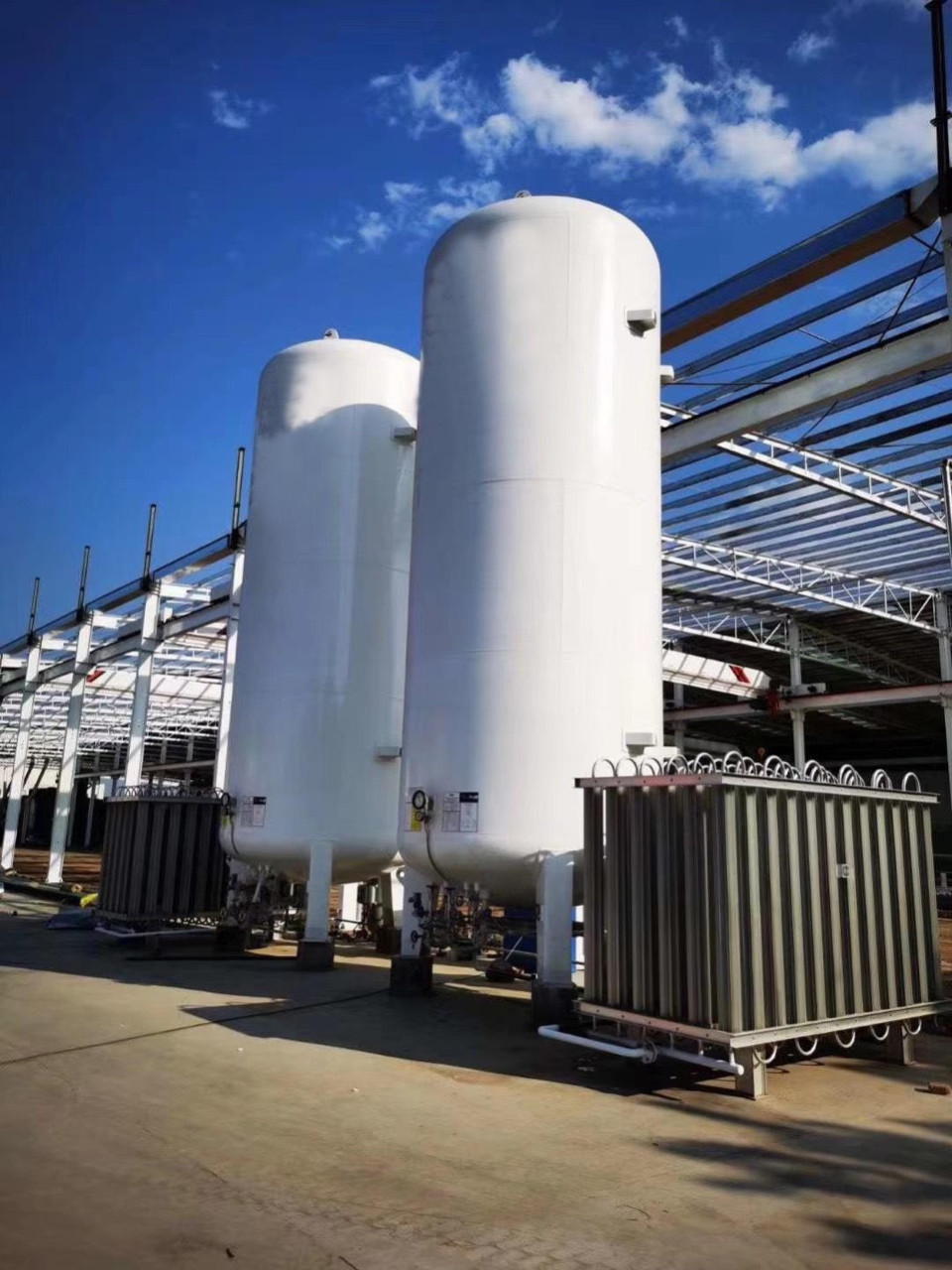 Cung cấp lắp đặt bồn chứa khí hóa lỏng cho hệ thống khí y tế trung tâm